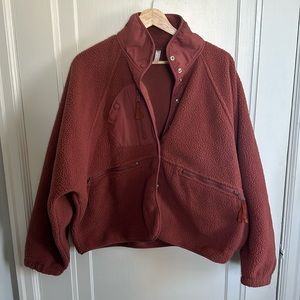 Free People Hit the Slopes Fleece Jacket